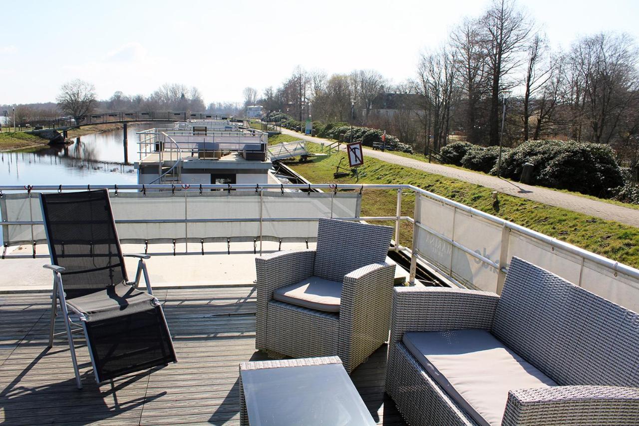 Hausboot In Bad Bederkesa Hotel Exterior foto