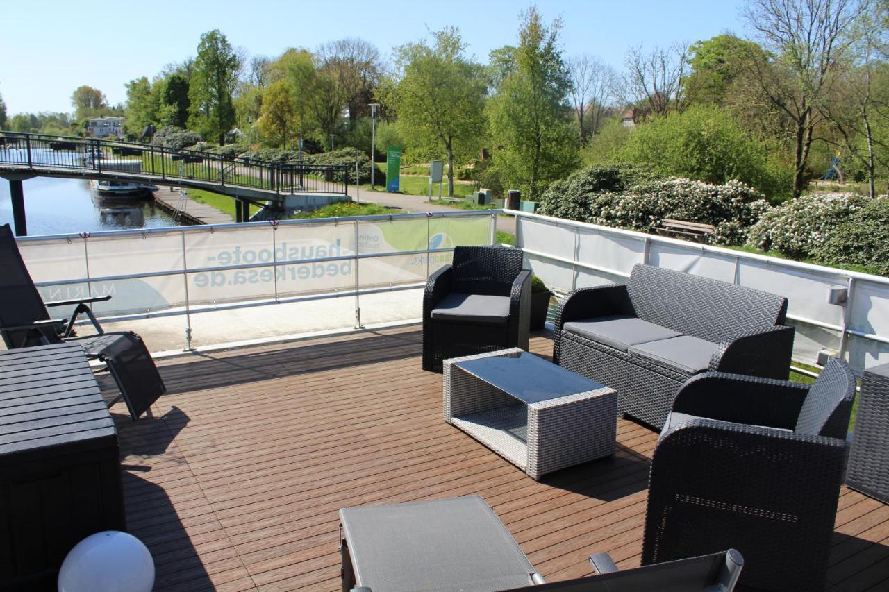 Hausboot In Bad Bederkesa Hotel Exterior foto